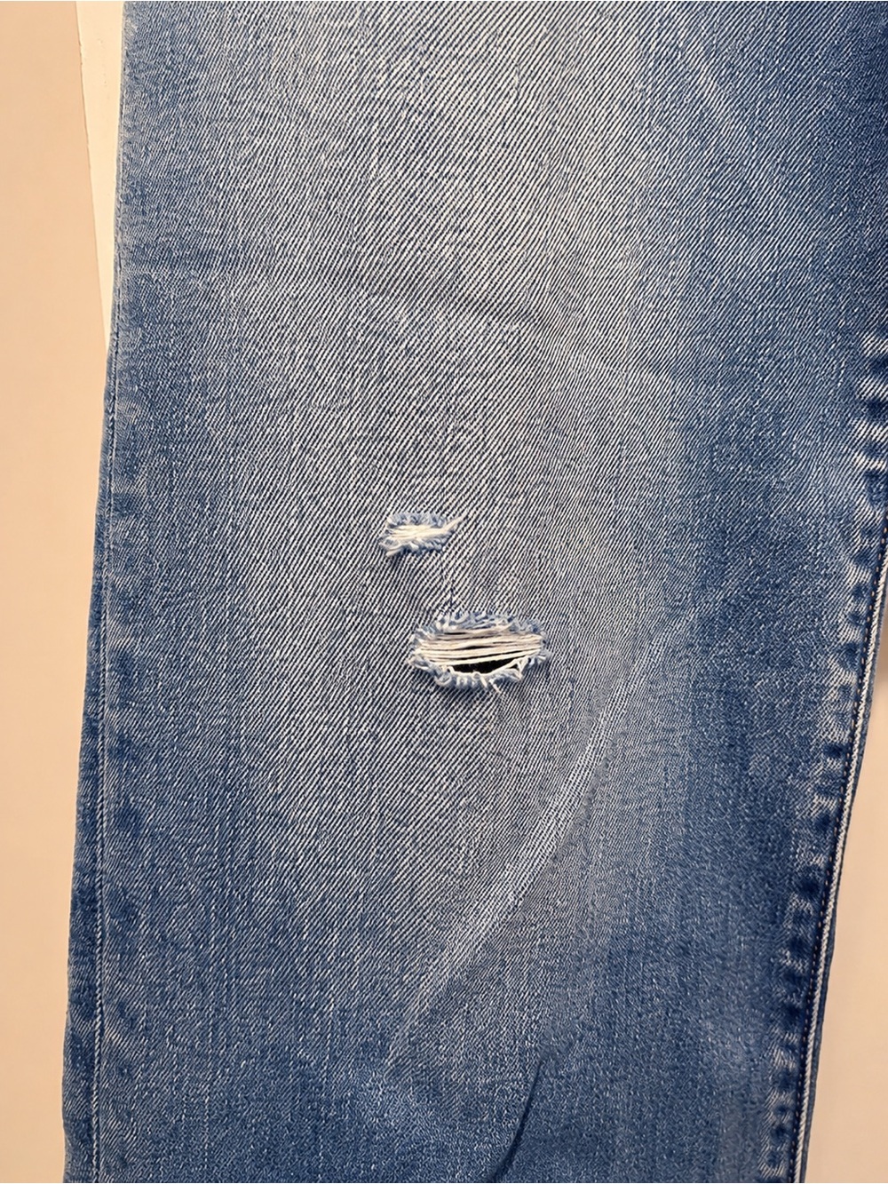 DAZE Daily Driver High Rise Straight Jeans 26 Hug Stretch Denim Vintage Wash - Picture 2 of 6